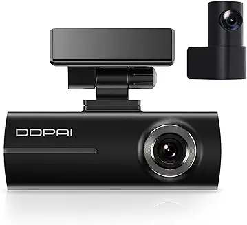 12. DDPAI N1 Dual Channel Car Dash Camera