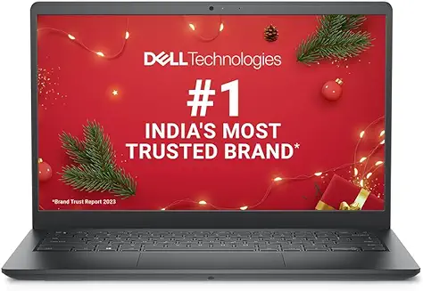 Dell 14 Laptop, 12th Gen Intel Core i5-1235U Processor, 16GB, 512GB, 14.0" (35.56cm) FHD Display with Comfort View, Windows 11 + MSO'21, Spill-Resistant Keyboard, 15 Month Mcafee, Black, 1.48kg