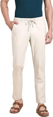 15. Dennis Lingo Men's Linen Trouser (Slim Fit)