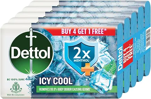 7. Dettol Icy Cool Bathing Soap Bar