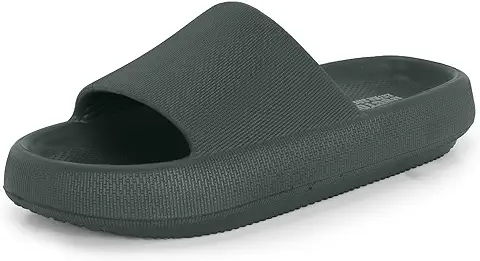13. DOCTOR EXTRA SOFT Men's Classic Ultra Soft Sliders/Slippers with Cushion FootBed for Adult | Comfortable & Light Weight | Stylish & Anti-Skid | Waterproof & Everyday Flip Flops for Gents/Boys D-504
