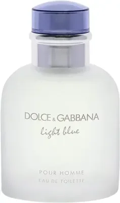 2. Dolce & Gabbana Light Blue for Men Eau de Toilette Spray, 2.5 Fl Oz