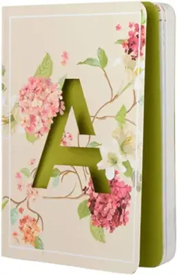 12. Doodle Initial A Premium Soft Bound Notebook Diary