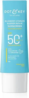12. DOT & KEY Blueberry Hydrate Barrier Repair Sunscreen SPF 50+