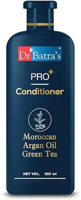 16. Dr Batra's PRO Conditioner 350ml Each, Enriched with Moroccan Argan Oil, Green Tea, Vitamin B, For Healthy & Soft Hair, Damage Repair, SLS & Paraben free (350 ml)