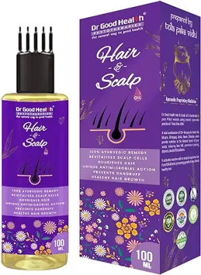 10. Dr Good Health 100 ml Hair and Scalp Ayurvedic Oil