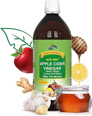 15. Dr. Patkar's Apple Cider Vinegar with Ginger, Garlic, Lemon, & Honey 500ml