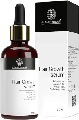 1. Dr.Daddy Natural's Hair Growth Serum | Stimulates Hair Growth | 3% Redensyl,1% Anagain,1% Procapil,1% Capilia Longa | For Men & Women | For All Hair Types | 50 ml