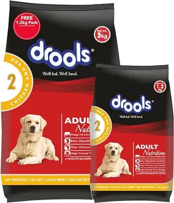 6. Drools Chicken And Egg Adult Dog Food