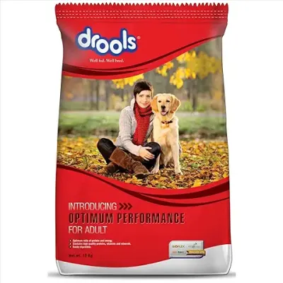8. Drools Optimum Performance Adult Dry Dog Food
