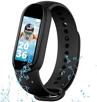 8. Drumstone( FIRST TIME IN INDIA WITH 10 YEARS WARRANTY ) Smart Fitness Band M10 Lite Band Bracelet/Fitband, Heart Rate Monitor Sensor OLED Bluetooth Wristband Waterproof Sports Health Activity Tracker Watch For All Boys/Girls