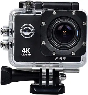 8. Drumstone( First TIME in India with 20 Years Warranty 4K Action Camera Ultra HD 170D Wide Angel Go Waterproof Pro Sports Video 1080 Camera, Dual 2 Inch LCD 16 MP Image Sensor 170 Wide-Angle Lens