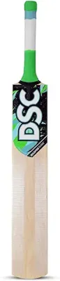 15. DSC Wildfire Flame Kashmir Willow Tennis Cricket Bat Size - Mens