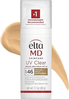 11. EltaMD UV Clear Tinted Face Sunscreen
