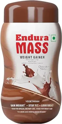 12. Endura Mass Weight Gainer Powder 500 G Chocolate Flavour