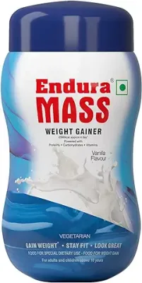 10. Endura Mass Weight Gainer (Vanilla, 500g)