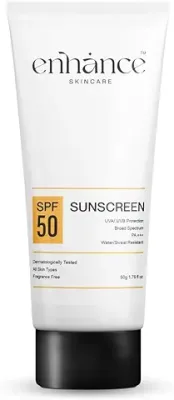 2. Enhance Skincare Sunscreen For men and women