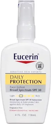 8. Eucerin Daily Protection Face Lotion