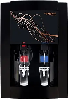 12. Eureka Forbes Aquaguard Blaze RO+Stainless Steel+HOT+Ambient+Active Copper Technology Water Purifier (Black)