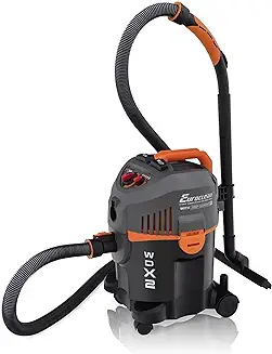 6. Eureka Forbes Euroclean WD X2 Wet and Dry Vacuum Cleaner (Black & Orange)