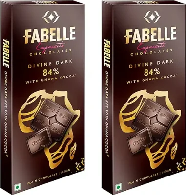 13. Fabelle Divine Dark 84% with Ghana Cocoa