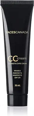 4. FACES CANADA SPF 20 CC Cream - Natural 01, 35ml | Correct & Care Tinted Cream | Dewy Finish | Radiant Flawless Skin | Conceals & Primes | Non-Oily | Smooth | Lightweight | Anti-Ageing | 12HR Hydration