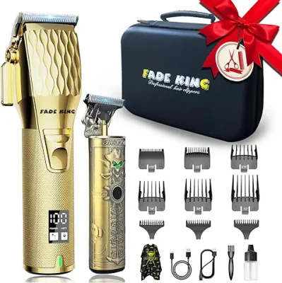12. FADEKING Professional Hair Clippers for Men