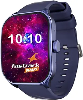 3. Fastrack Limitless FS1 Pro Smart Watch|1.96" Super AMOLED Arched Display with 410x502 Pixel Resolution|SingleSync BT Calling|NitroFast Charging|110+ Sports Modes|200+ Watchfaces|Upto 7 Days Battery