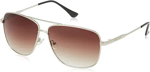9. Fastrack Men's 100% UV protected Brown Lens Square Sunglasses