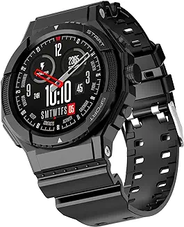 10. Fire-Boltt Newly Launched Quest Smartwatch 1.39" Full Touch GPS Tracking Smart Watch Bluetooth Calling, 100+ Sports Modes, 360 * 360 Pixel High Resolution, Health Suite & Rugged Outdoor Built