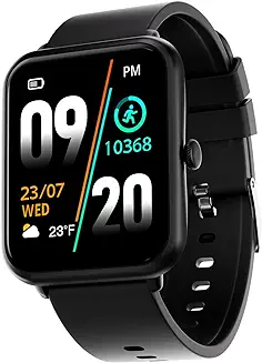 9. Fire-Boltt Ninja Call Pro Smart Watch Dual Chip Bluetooth Calling, 1.69" Display, AI Voice Assistance with 100 Sports Modes, with SpO2 & Heart Rate Monitoring