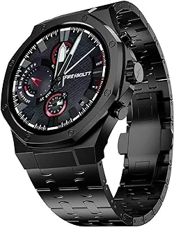 6. Fire-Boltt Royale Luxury Stainless Steel Smart Watch 1.43” AMOLED Display