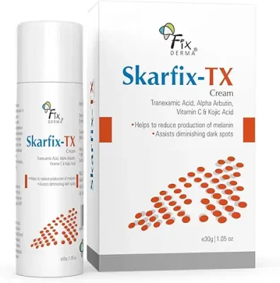 5. Fixderma 10% Tranexamic Acid + 2% Kojic Acid + 1% Arbutin SKARFIX -TX Face Cream