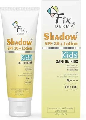 14. FIXDERMA Shadow Sunscreen SPF 30+ Lotion for Kids