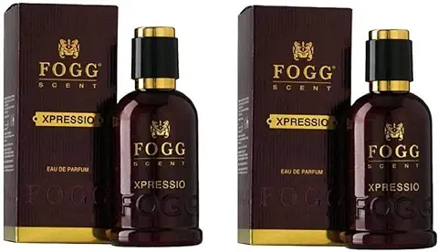11. Fogg Scent Xpressio EDP Perfume for Men Pack of 2 (90ML each) 180ML
