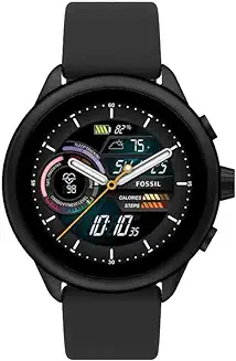 7. Fossil Gen 6 Display Wellness Edition Black Smartwatch FTW4069