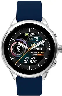 6. Fossil Gen 6 Display Wellness Edition Blue Smartwatch FTW4070