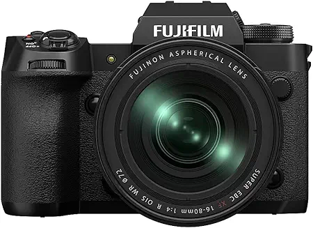 8. FUJIFILM X-H2 Mirrorless Camera with 16-80mm Lens Black
