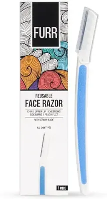 14. FURR Face Razor Women Facial hair Reusable With German Blade