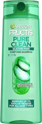 12. Garnier Fructis Pure Clean Purifying Shampoo