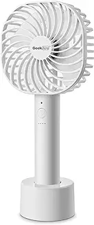 15. Geek Aire GF3 5 Inch Rechargeable Mini Fan