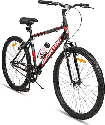 Geekay Hashtag ZXR 1.0 26T Single Speed Cycle - Black Red