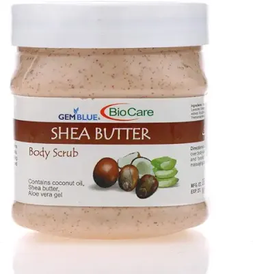 5. GEMBLUE BioCare Shea Butter Scrub, 500 ml