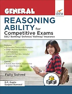 7. General Reasoning Ability for Competitive Exams - SSC/Banking/Defence/Railway/Insurance