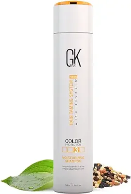 1. GK Hair Global Keratin Moisturizing Shampoo
