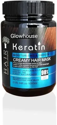 7. Glowhouse Keratin Spa Cream Hair Mask