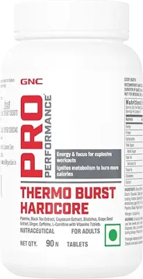9. GNC Pro Performance Thermo Burst Hardcore
