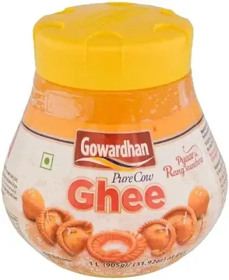 8. Gowardhan Ghee Jar, 1 Litre
