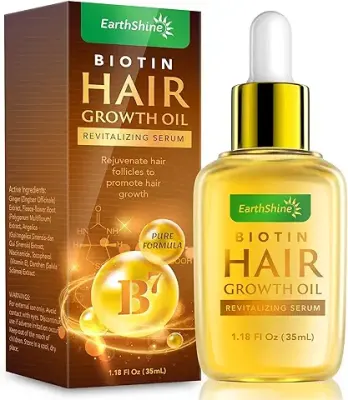 3. Hair Growth Serum - Biotin Hair Regrowth Oil Prevent Hair Loss (Single)