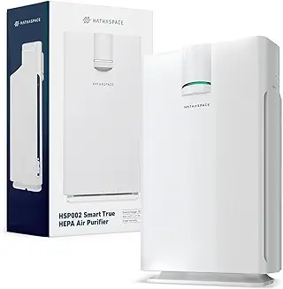 12. HATHASPACE Smart True HEPA Air Purifier for Large Rooms - Eliminates 99.97% of Dust, Pet Hair, Odors - 1500 SqFt Coverage